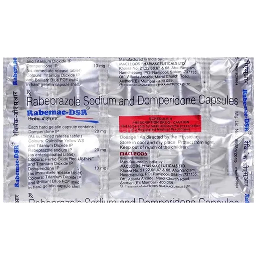 rabemac dsr capsule 10's